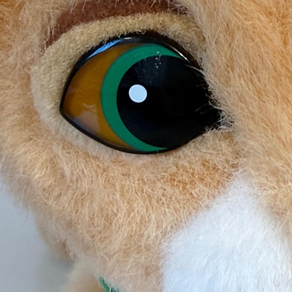 Disney Purring Nala The Lion King Vintage 1993 Plush Toy Flower Collar 9" EUC - Picture 7 of 11